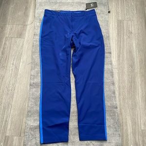 NEW 💙 Under Armour Storm Women’s Golf Stretch Pants. Pretty Blues, Size 12